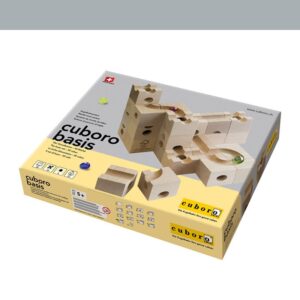 Zestaw podstawowy do budowy torów dla kulek Cuboro Basis - w opakowaniu