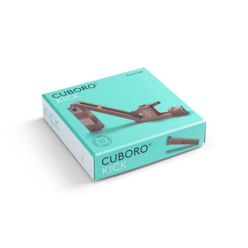 CUBORO KICK – zestaw klocków w kartonowym opakowaniu