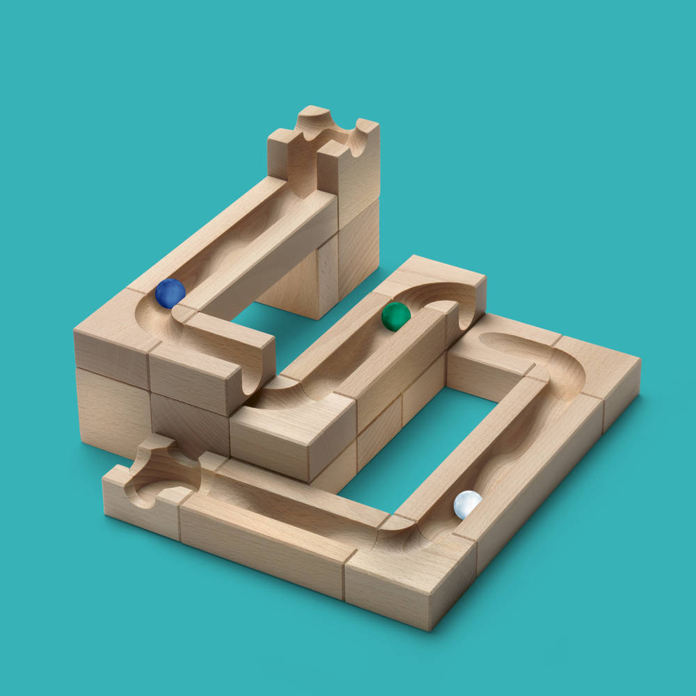 Cuboro Wave – falująca trasa dla kulek